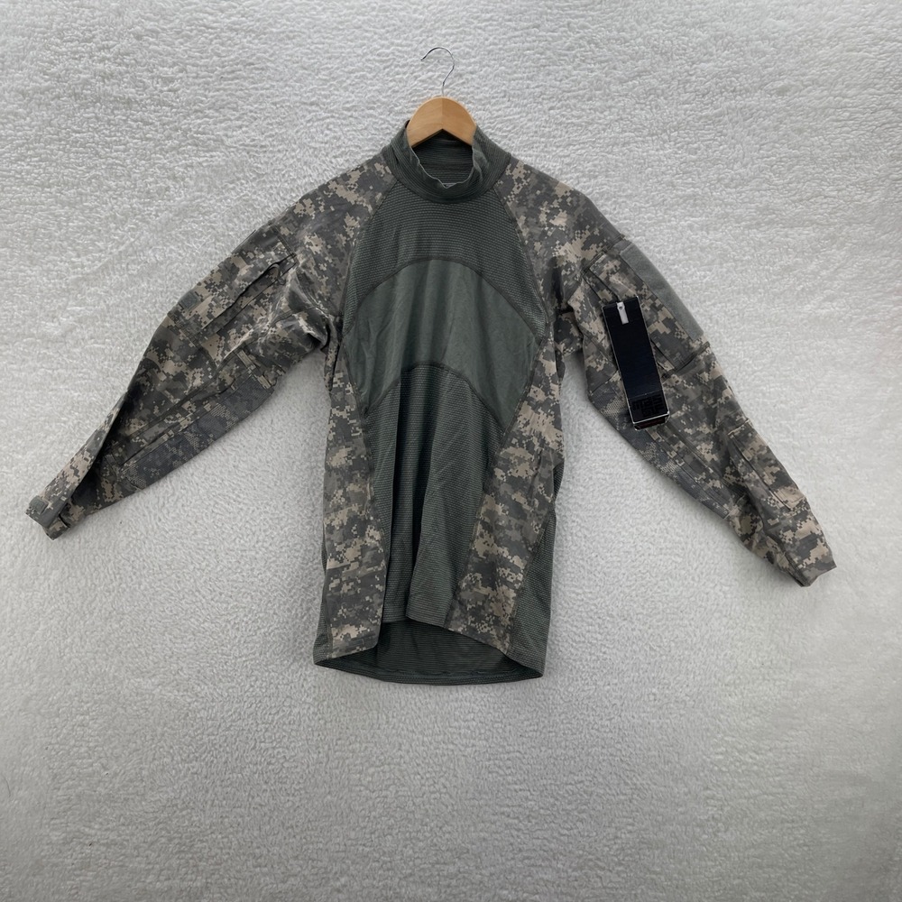 Massif Army Combat Shirt Mens Medium ACU Digital Camo Flame Resistant NEW